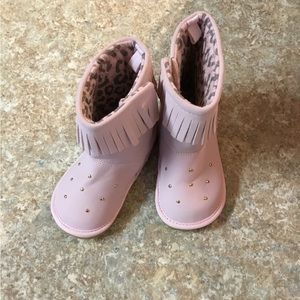 Wendy Bellissimo Toddler Boots Size 4 NWOT